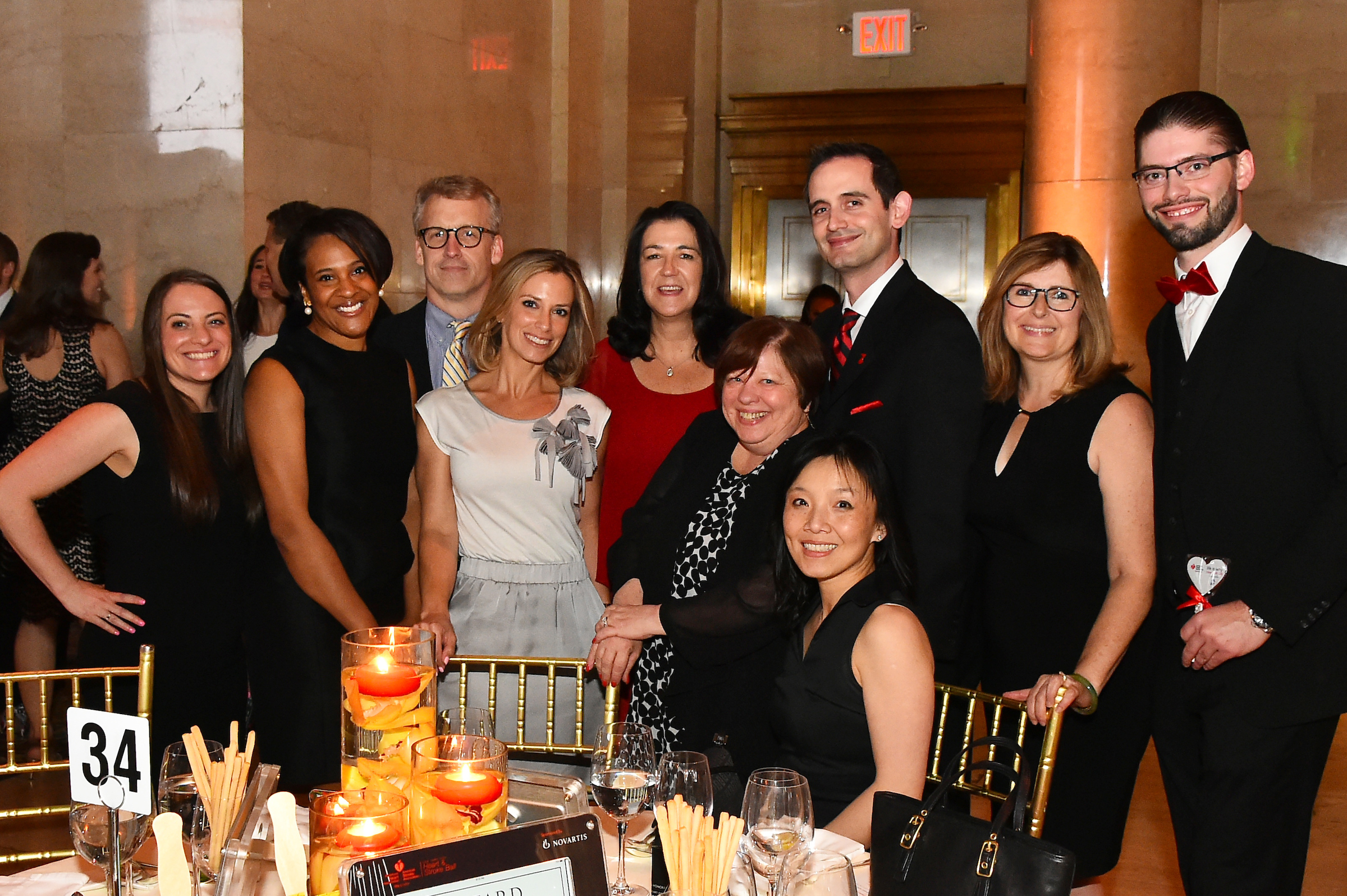 Tracy with her company team