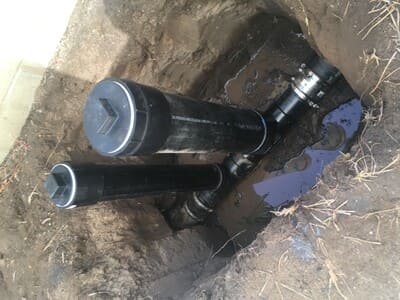 Tankless water heater install in Montecito