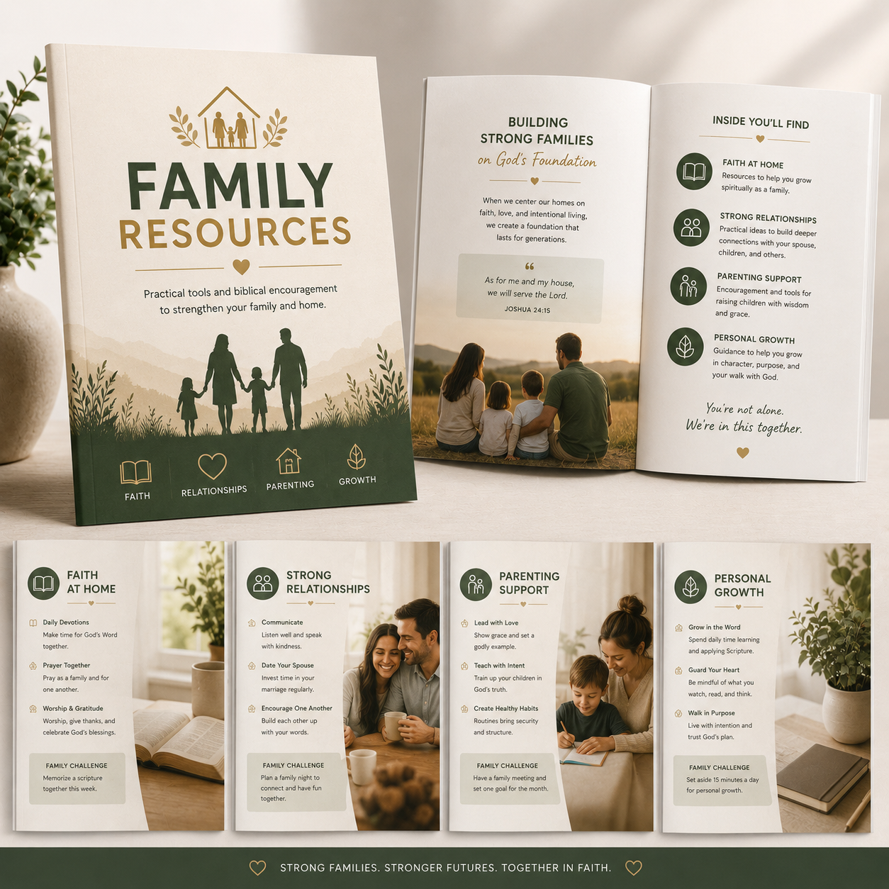 Powered x Prayer family resources