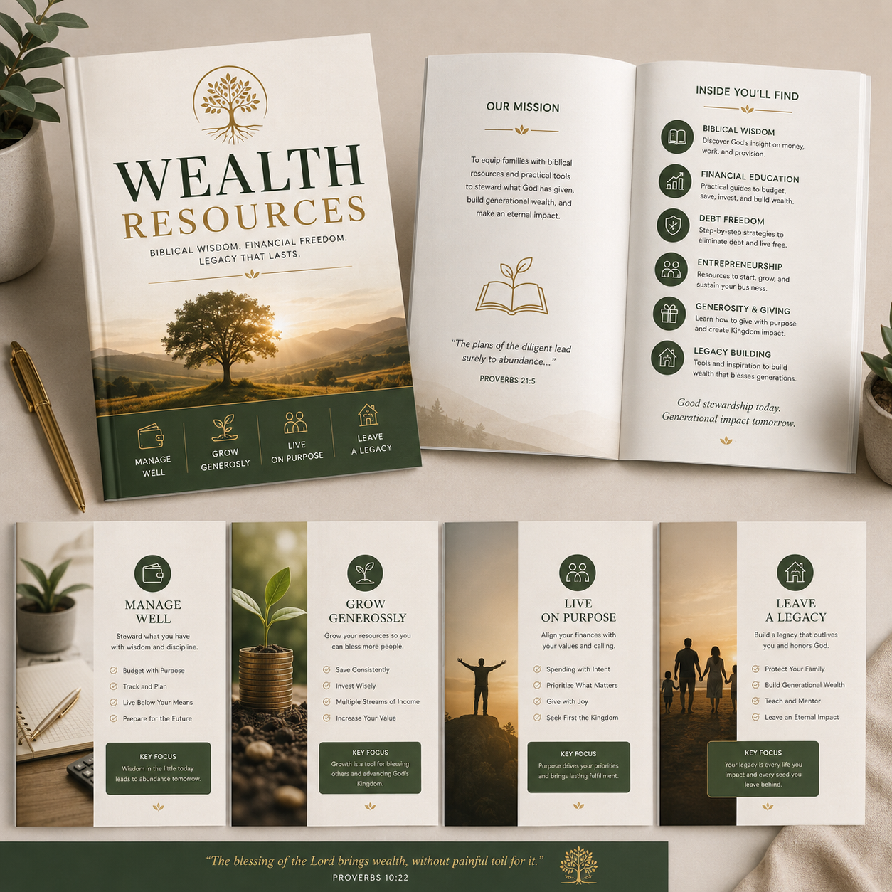 Powered x Prayer wealth resources
