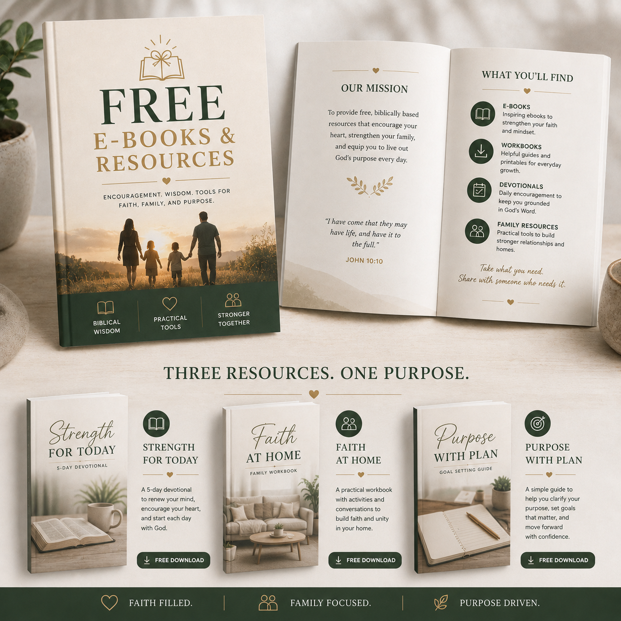 Powered x Prayer free resources and study notes