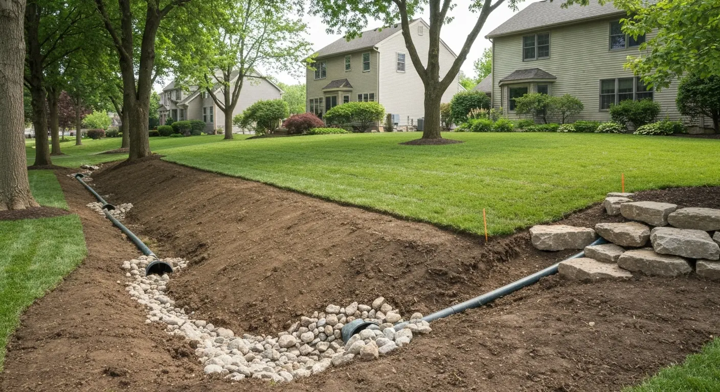 Drainage repair