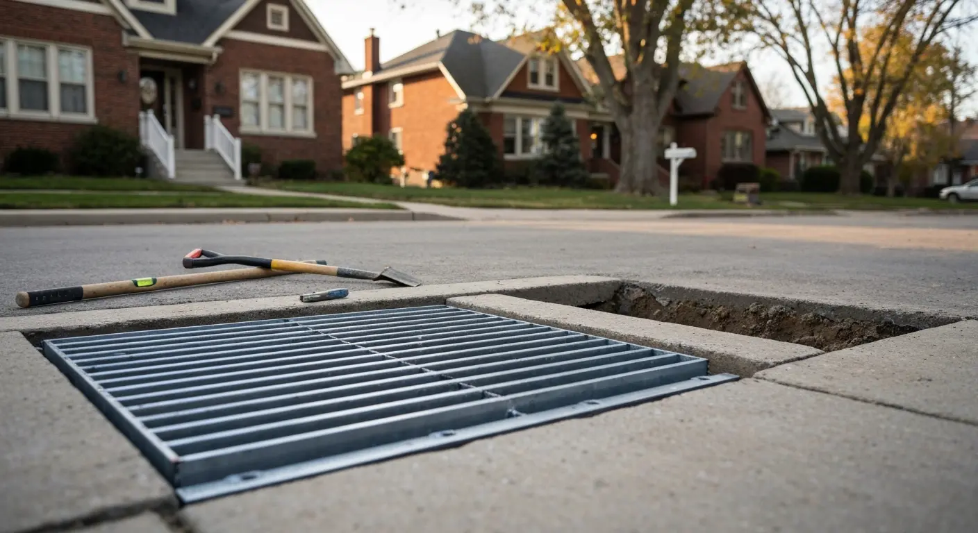 Catch basin installation