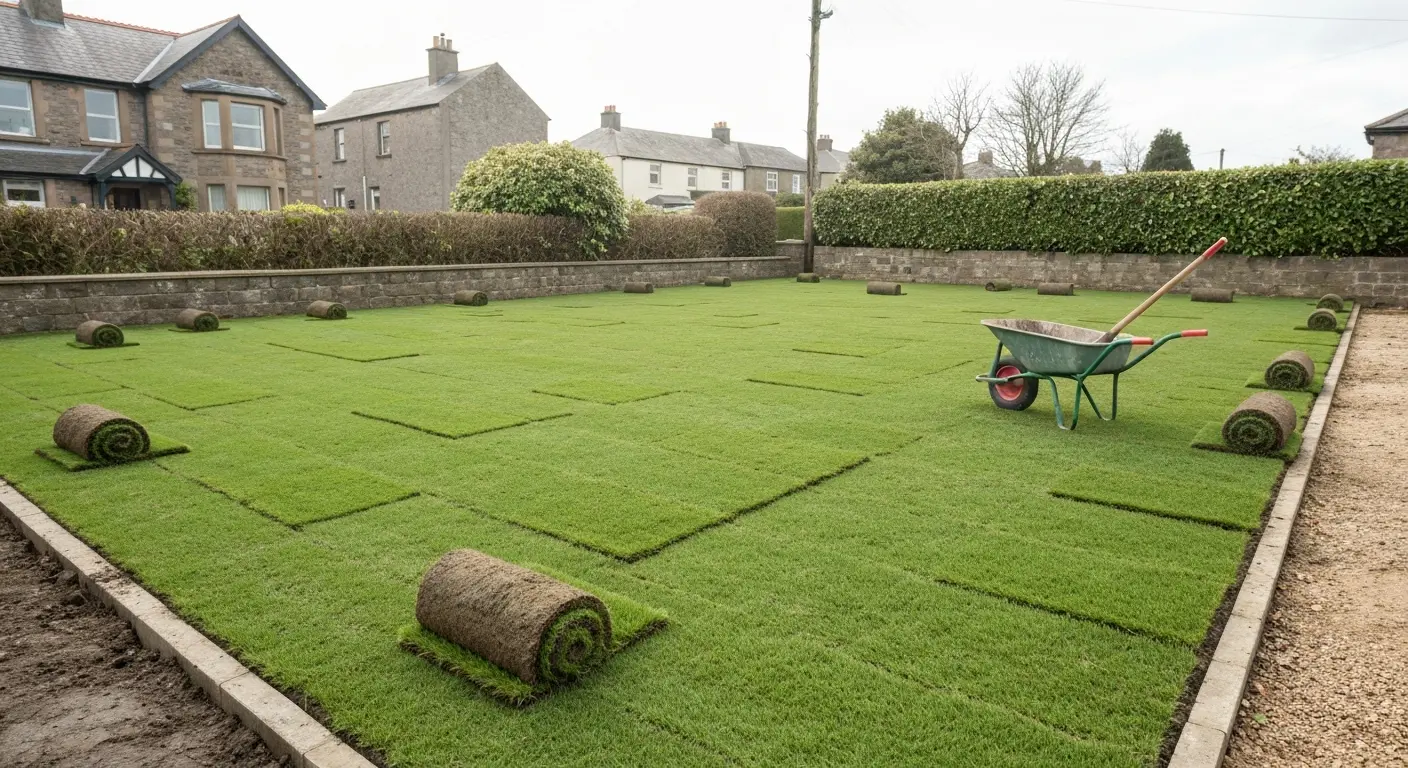 Residential lawn project