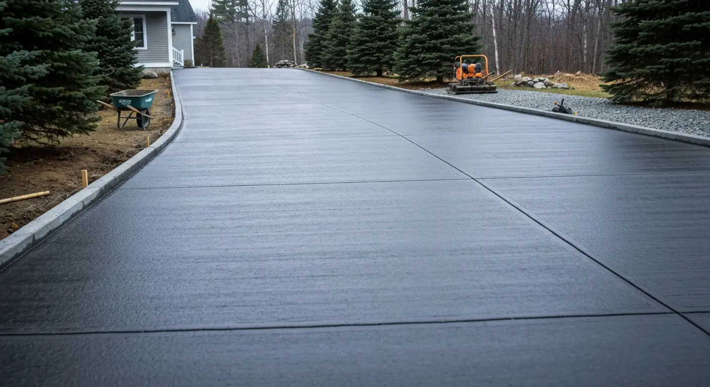 Driveway construction