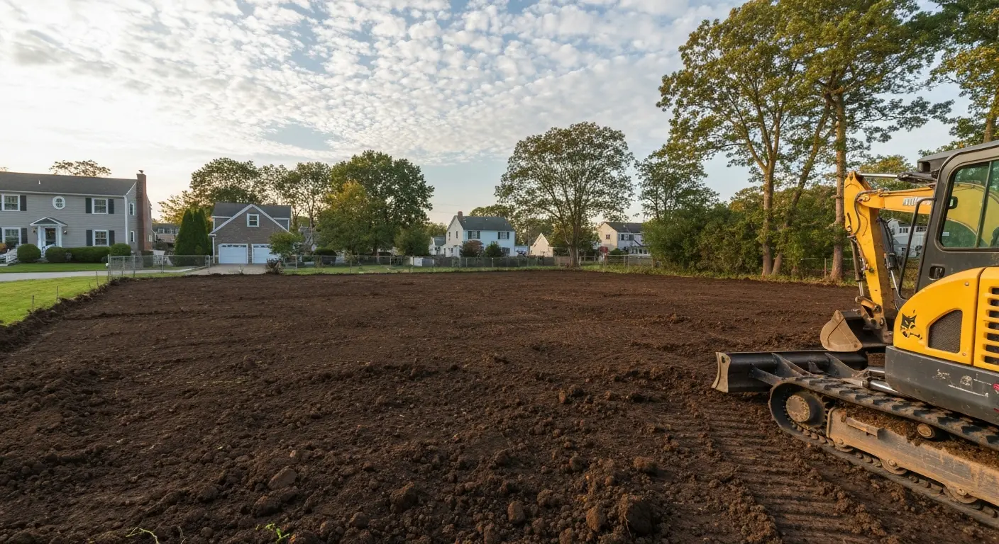 Land clearing work