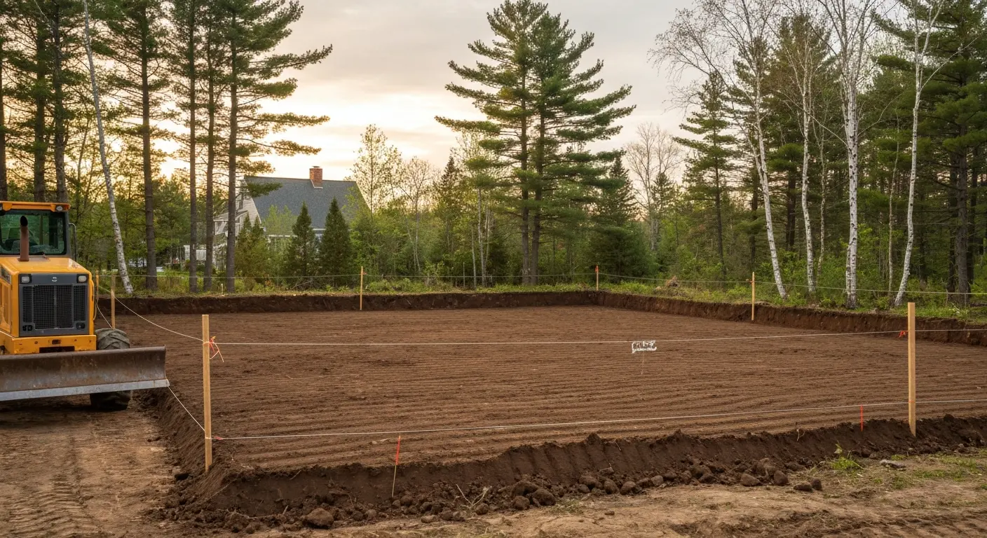 House lot excavation