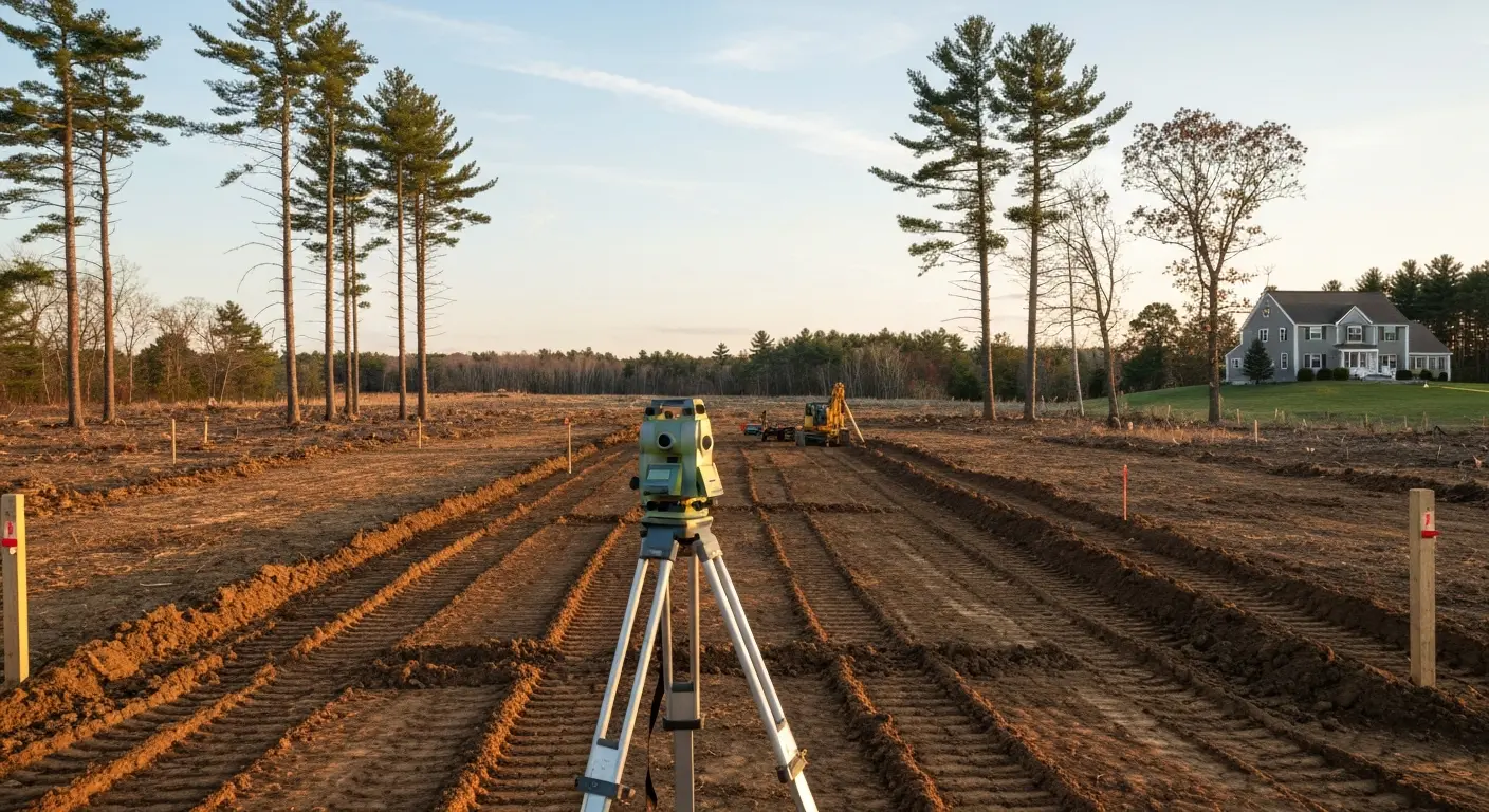 House lot preparation in Somerset County