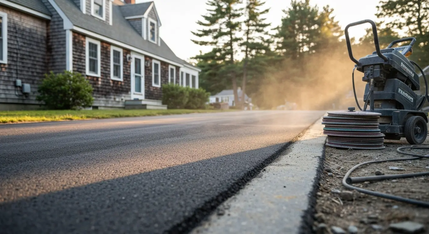 Driveway sanding service