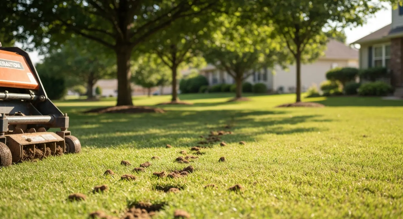 Lawn aeration