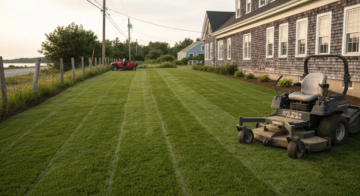 Commercial lawn project