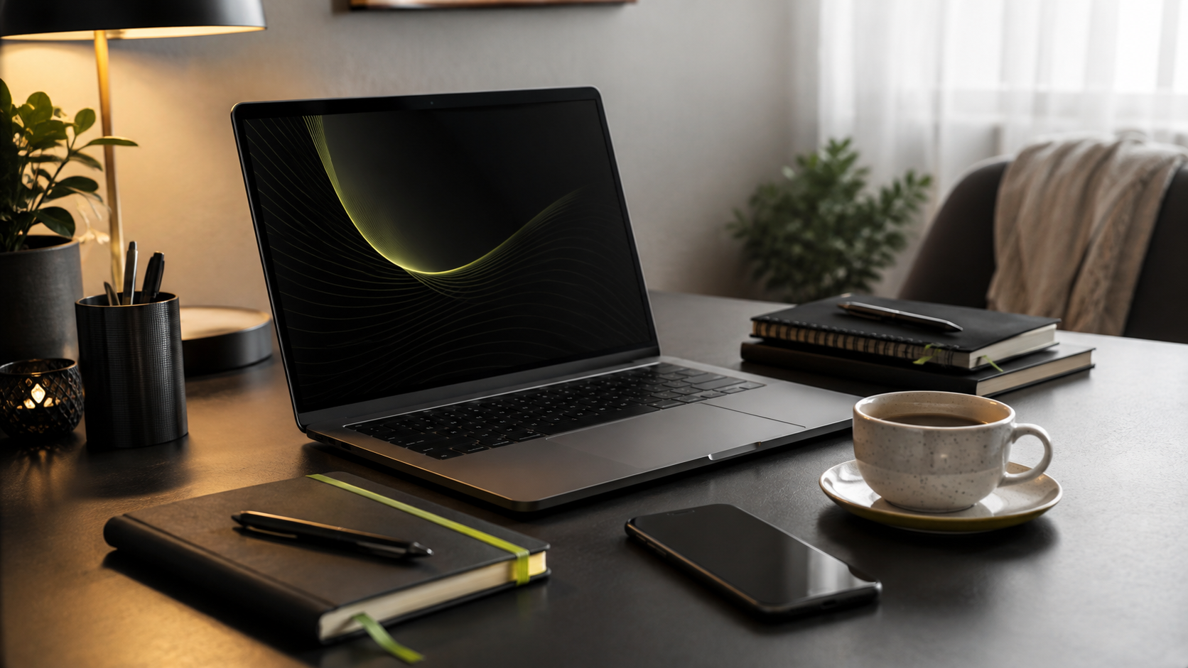 Beginner digital product creator workspace