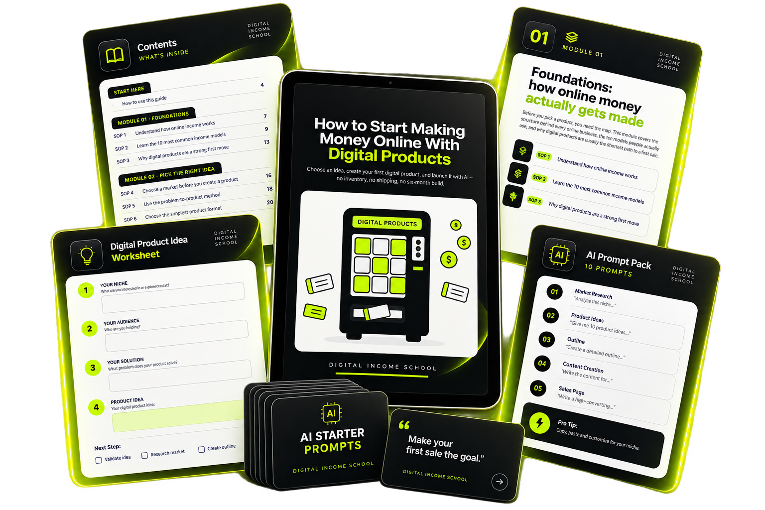 Digital Income School complete resource bundle