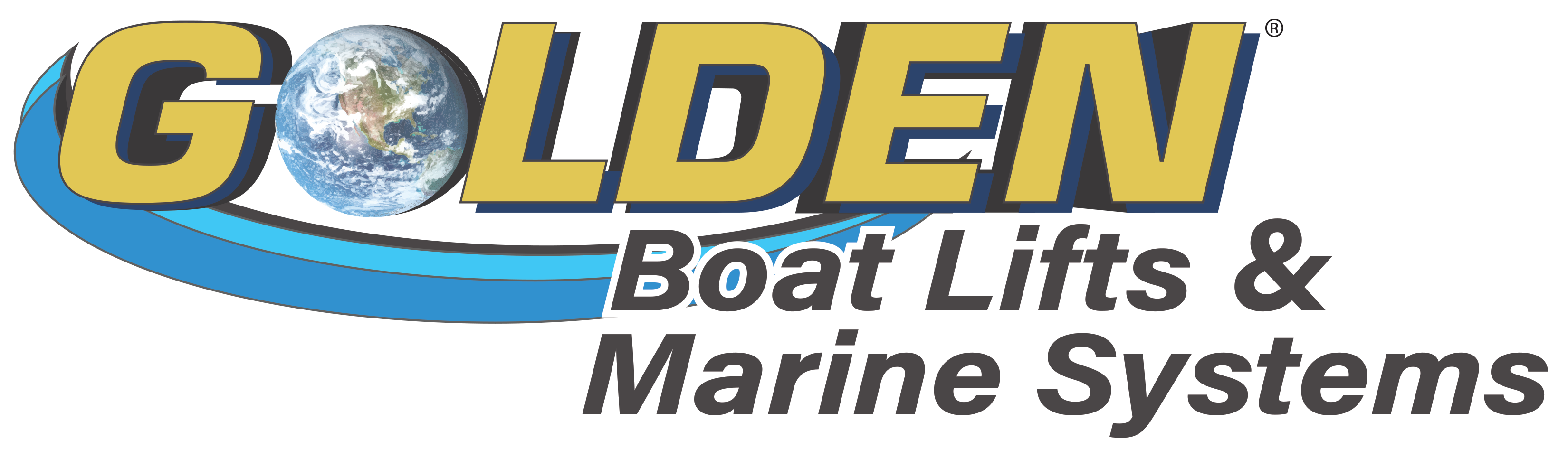 Golden Boat Lifts Logo | North Fort Myers, FL