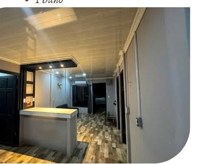 Cocina secundaria de la casa de alquiler en Paso Canoas, Costa Rica