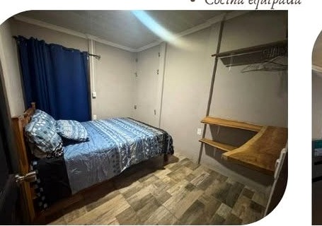 Habitación de la casa de alquiler en Paso Canoas, Costa Rica