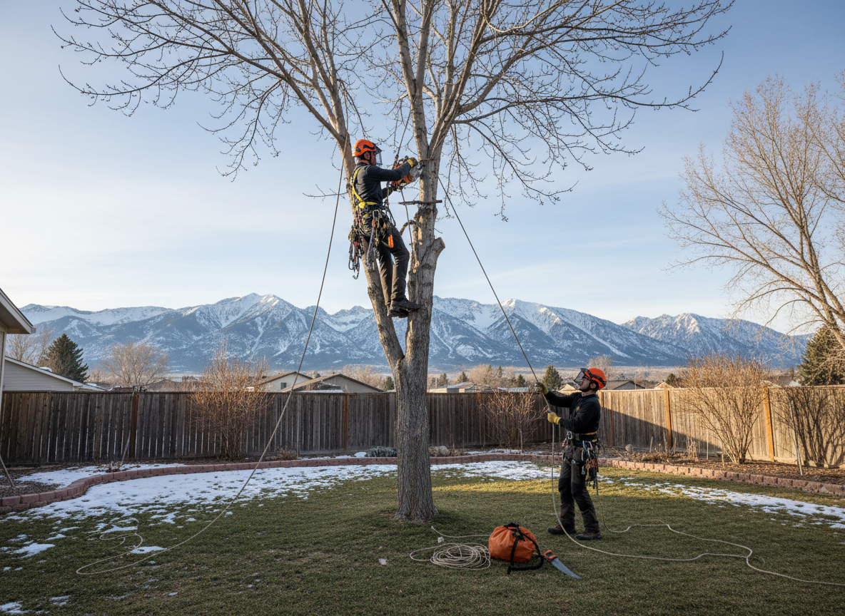 Tree Removal Estimate in Layton, UT | Quick Scheduling - cleanup included after tree removal