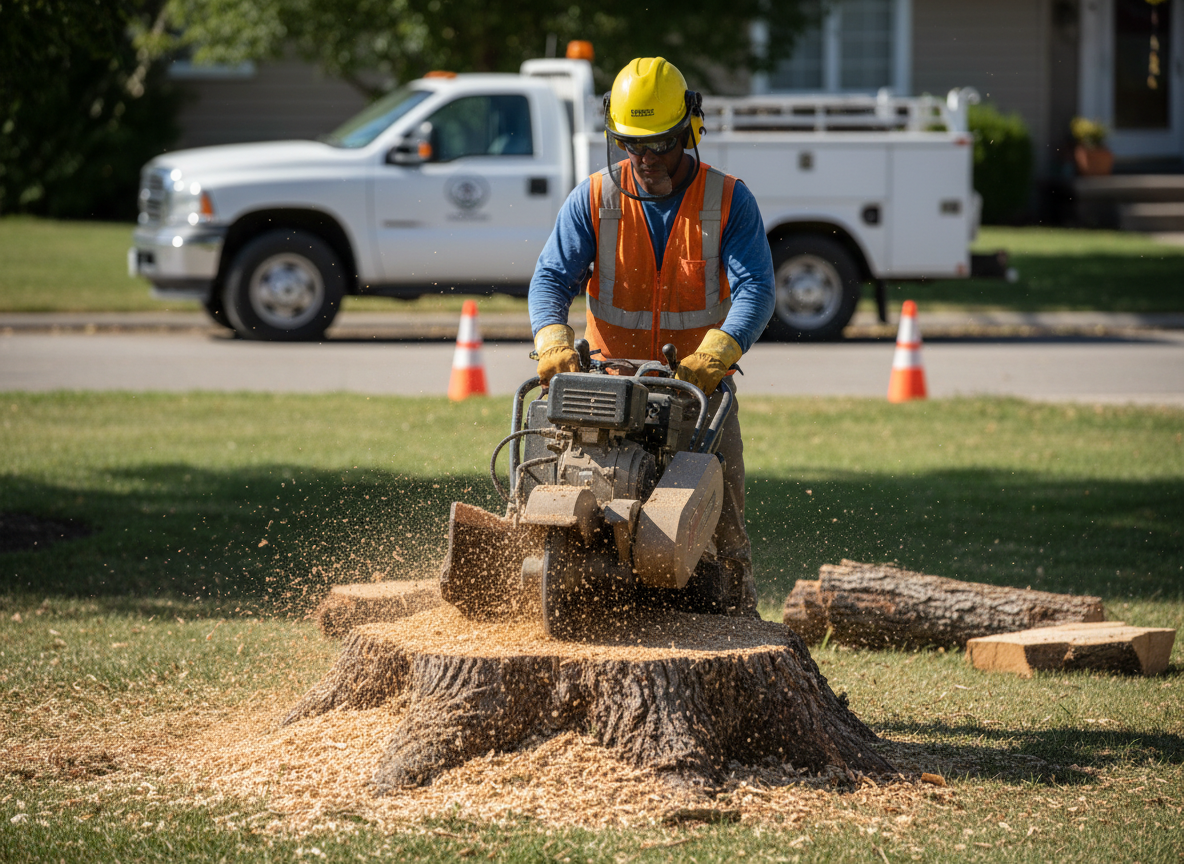 Tree & stump removal in Ogden, UT – stump grinding and thorough cleanup