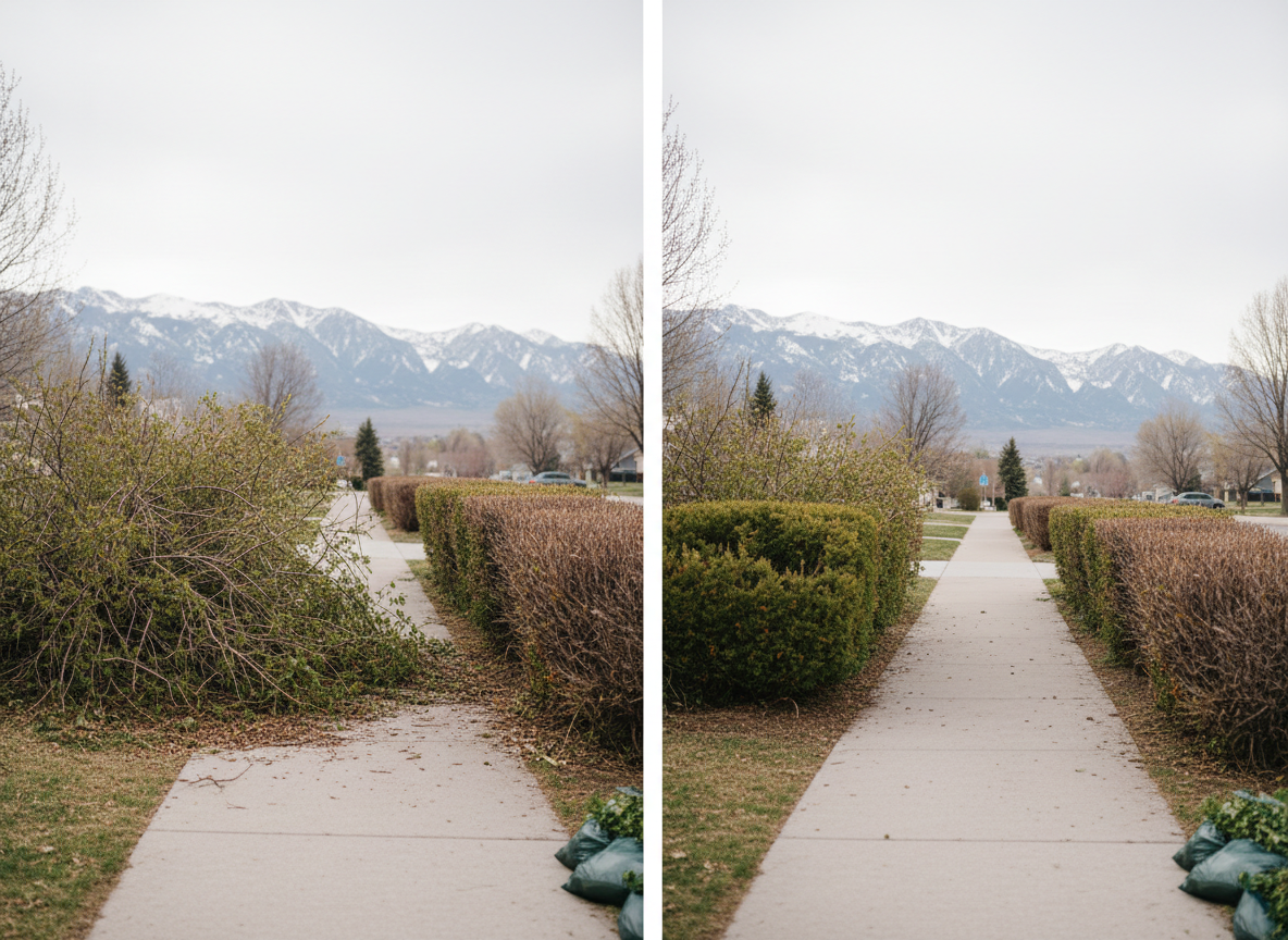 Bush & Shrub Trimming in Ogden, UT | Darrell’s Tree Service - Haul-off and tidy cleanup after shrub trimming in Ogden Utah