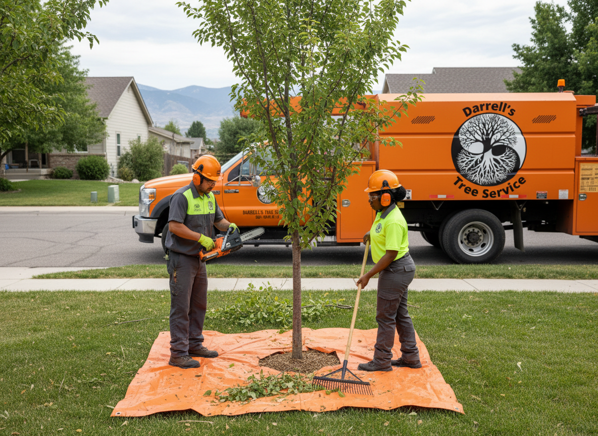 Storm damage tree removal and cleanup services in Northern Utah