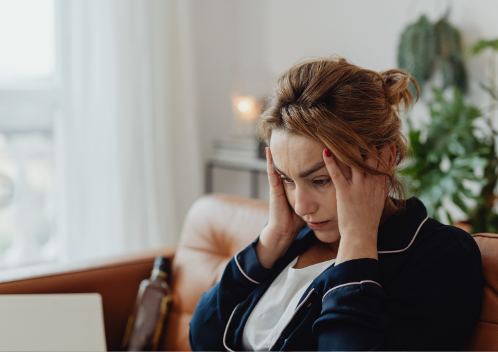 How to get unstuck with decluttering is hard when your mind is swirling with too much to think about.