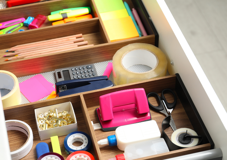 When thinking Where to Start Decluttering, start somewhere you can finish quickly