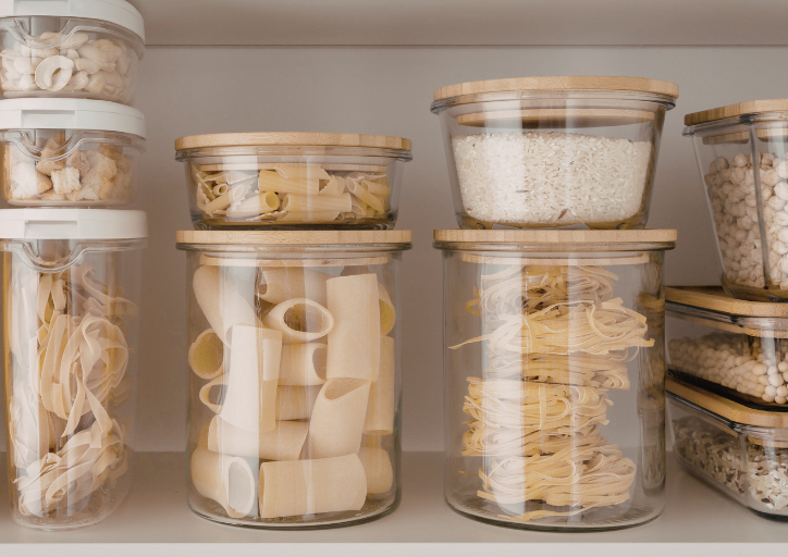 Organizing bins for pantry
