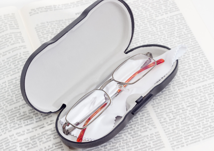 What I Kept After My Parents Died included eyeglasses