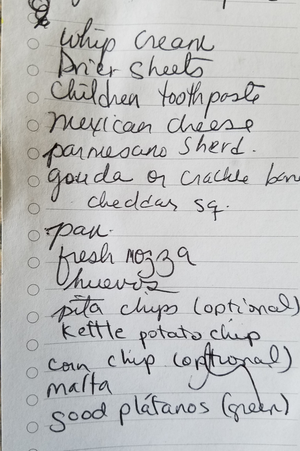 Grief and Clutter like your mom's handwritten grocery list are intertwined Grief and Clutter like your mom's handwritten grocery list are intertwined