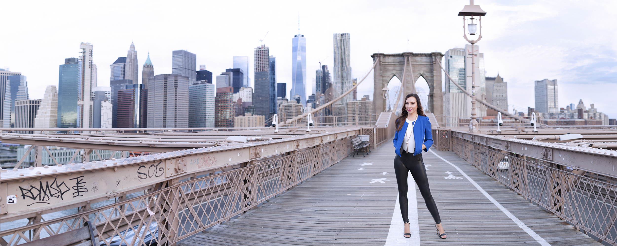 Nikki Woodall - Brooklyn Bridge Panorama