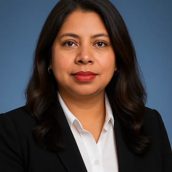 Professional headshot of Zenayda Lara Diaz, Director at Vancal Concrete LTD in Calgary, Alberta.