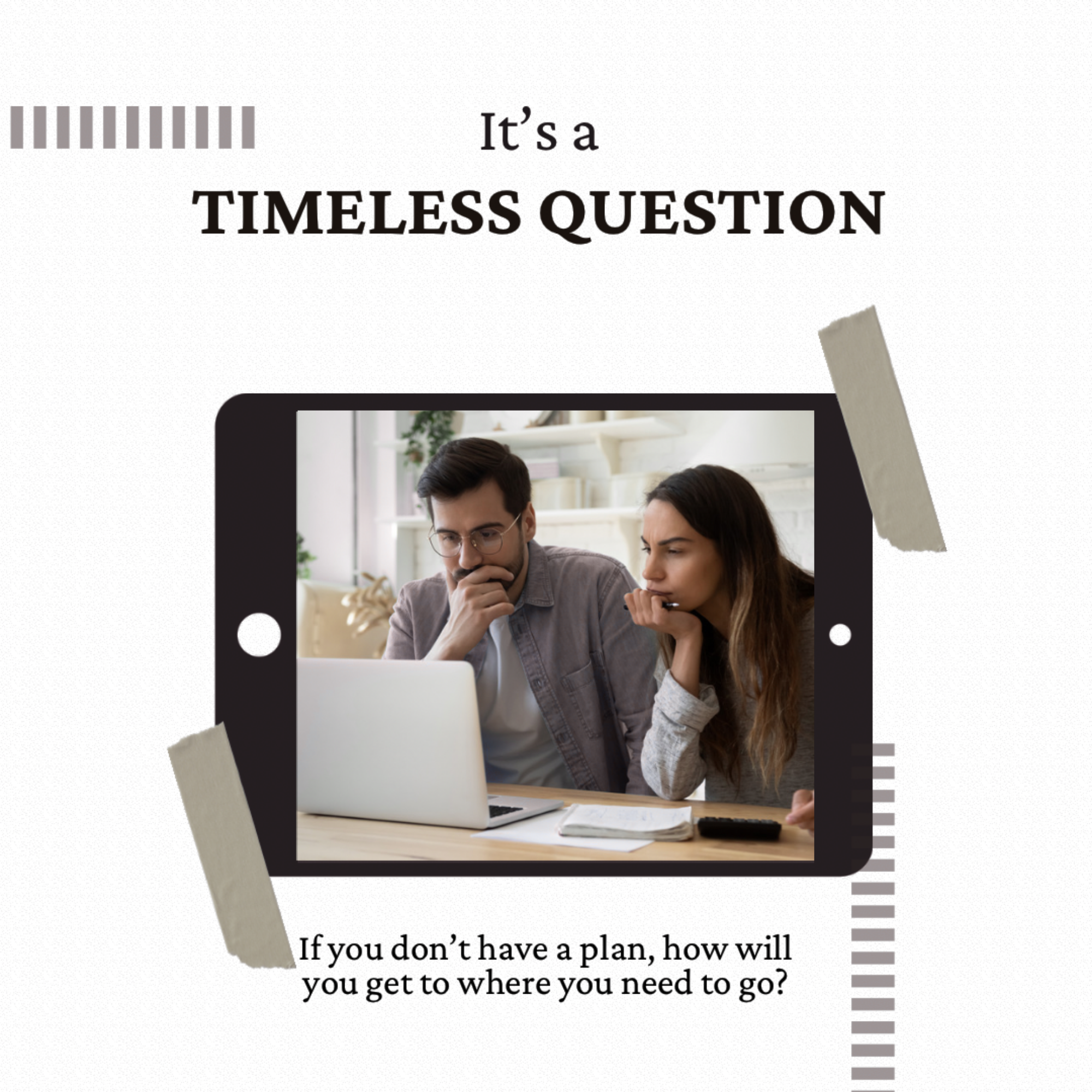 graphic of two folks talking financial plan for beverly claycamp financial advisor
