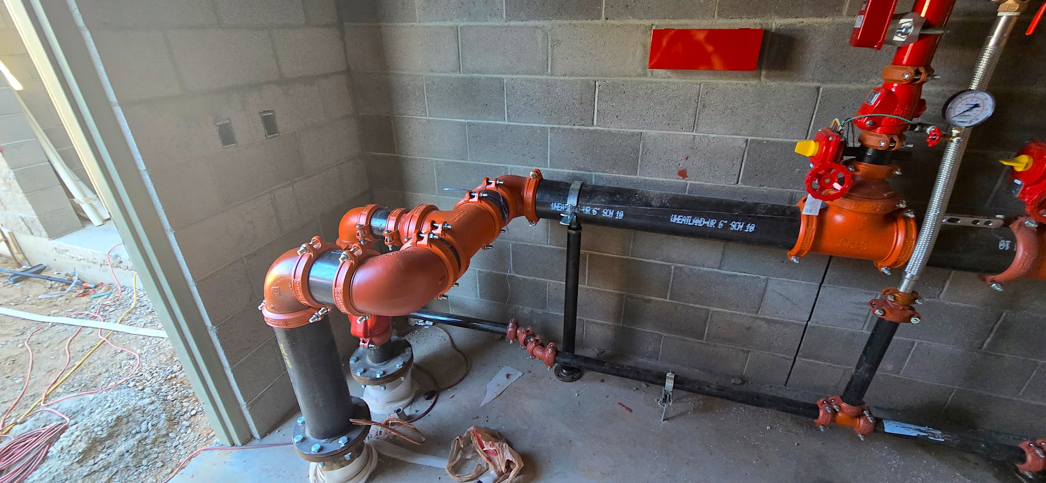 COMMERCIAL FIRE SPRINKLER INSTALLATION (KEN GARFF KIA AVONDALE) — Installation photo 4