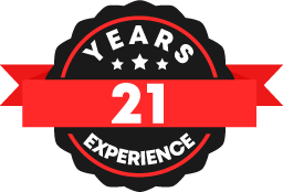 21 Years Experience Icon