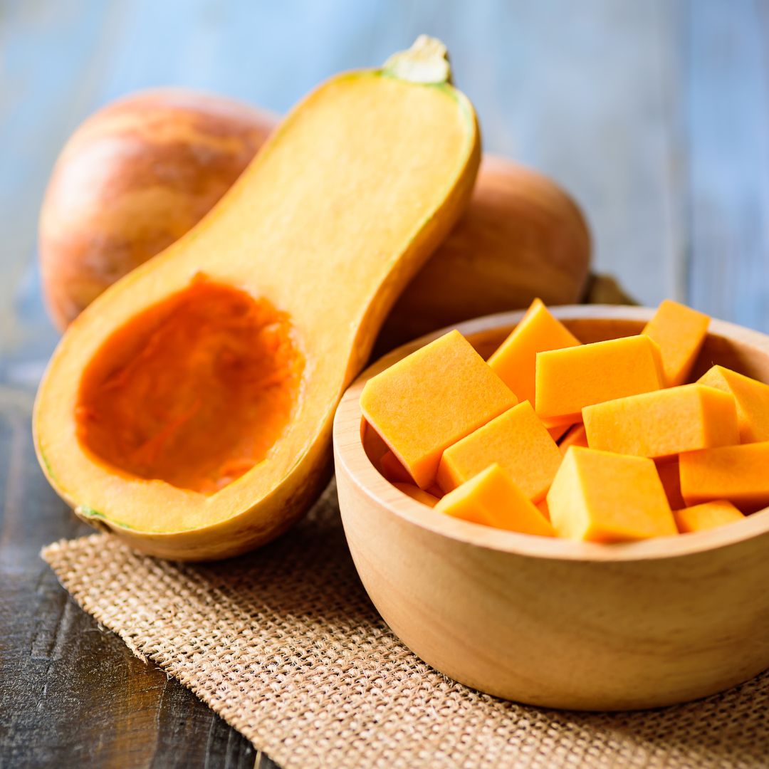 Roasted Butternut Potatoes with Sauerkraut