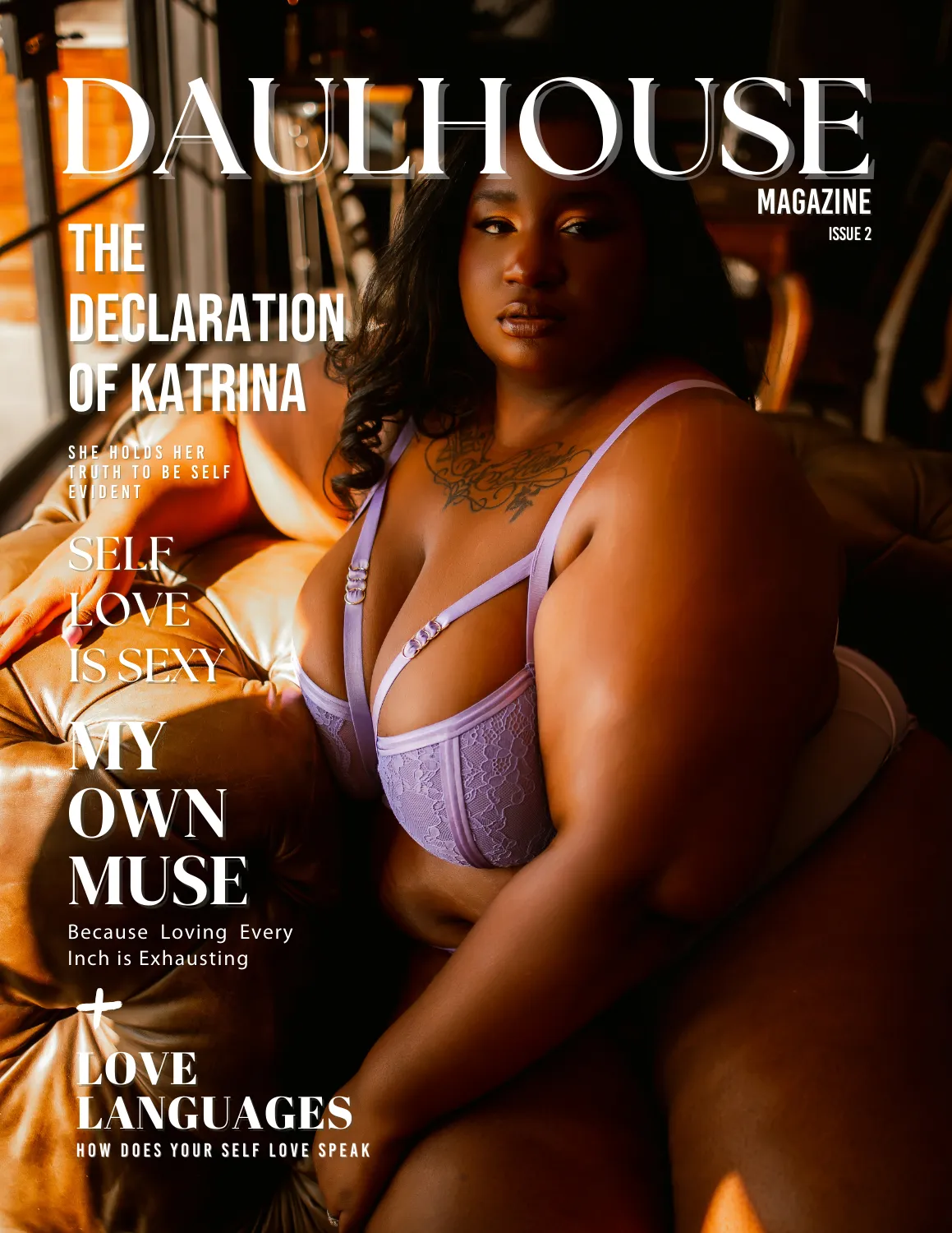 Custom boudoir magazine