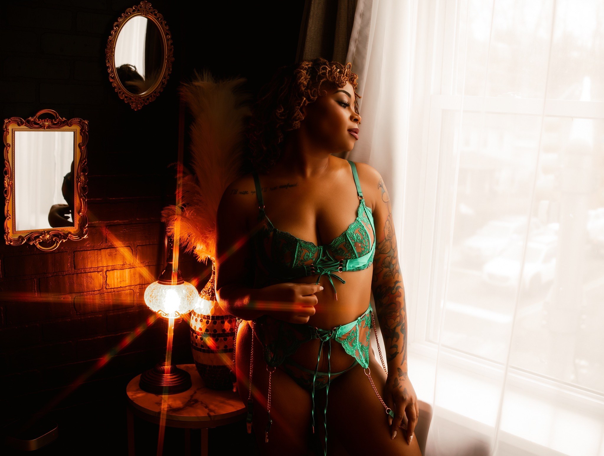 Powerful Satin Dauls client portrait