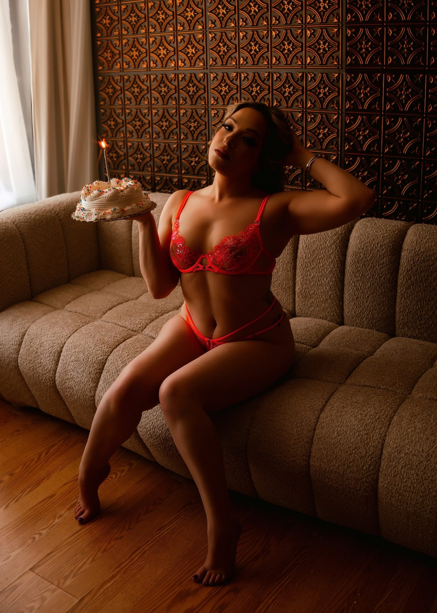 After boudoir session