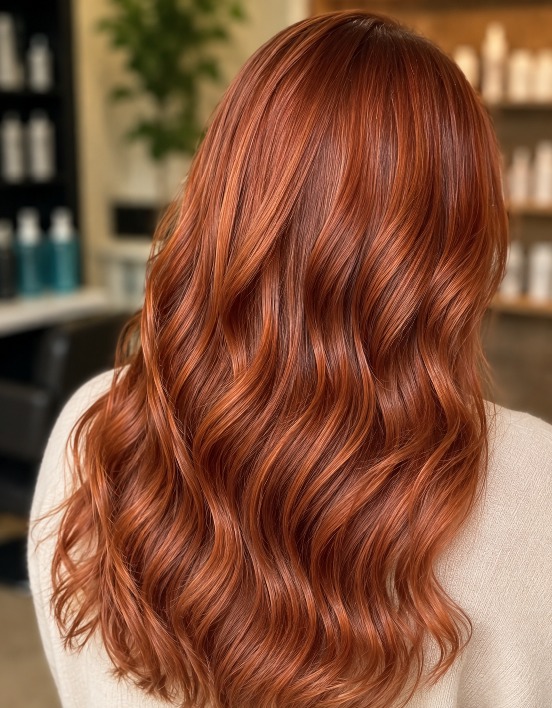 All-over hair color at Nectar at the Villa