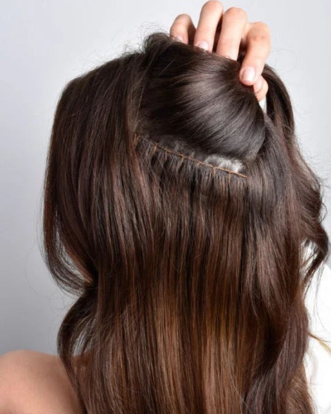 Sew-in hair extensions