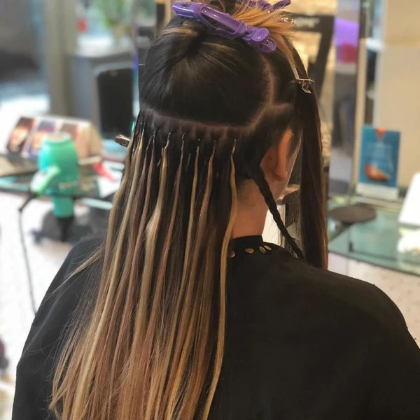 Microlink hair extensions
