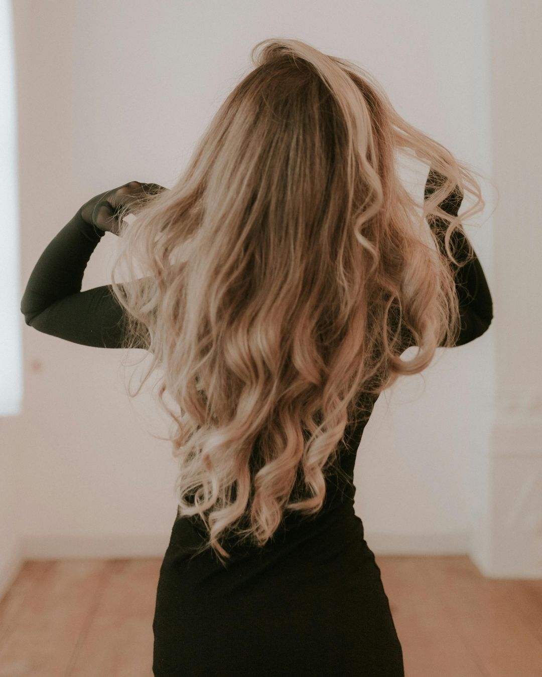 Hair extension transformation result