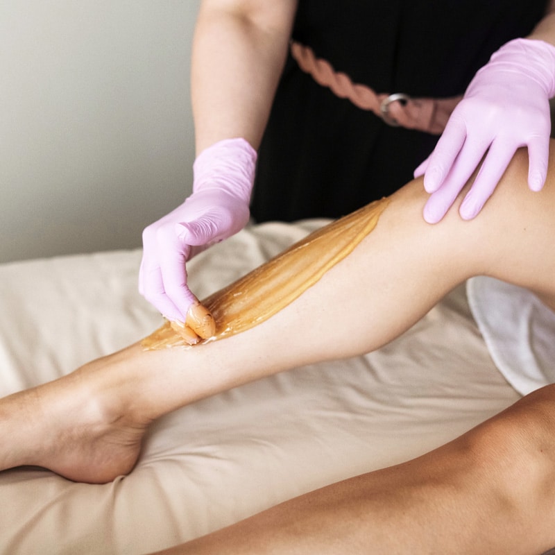 Full leg wax