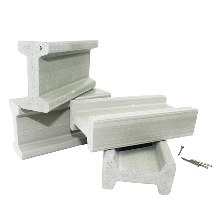 Reusable plastic formwork panels demonstrating cost efficiency and structural flexibility on a construction site