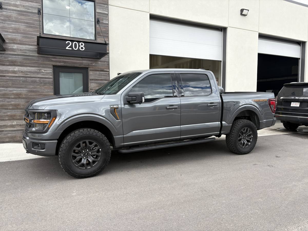 Ford F-150 with window tint
