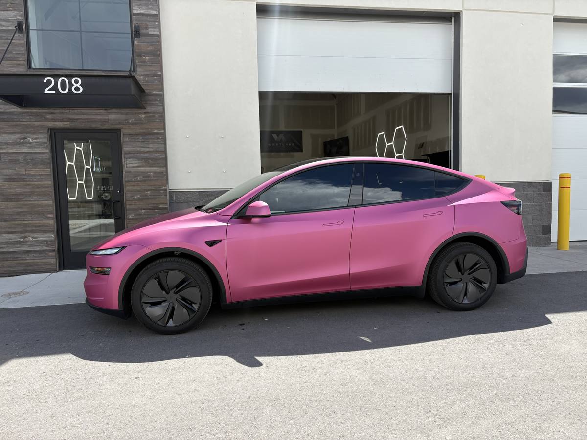 Tesla Model Y with ceramic window tint