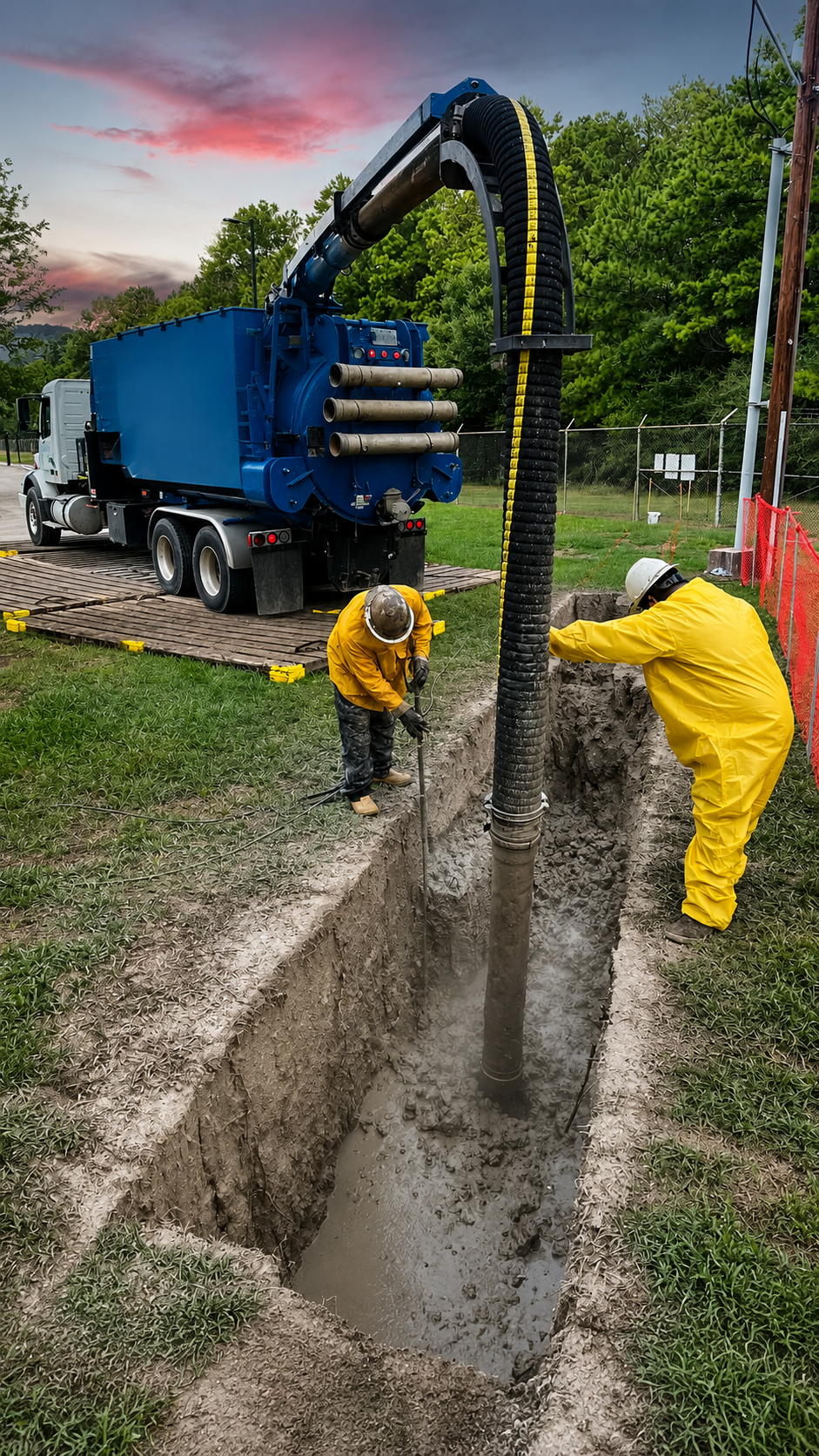 Worcester Hydrovac Excavation