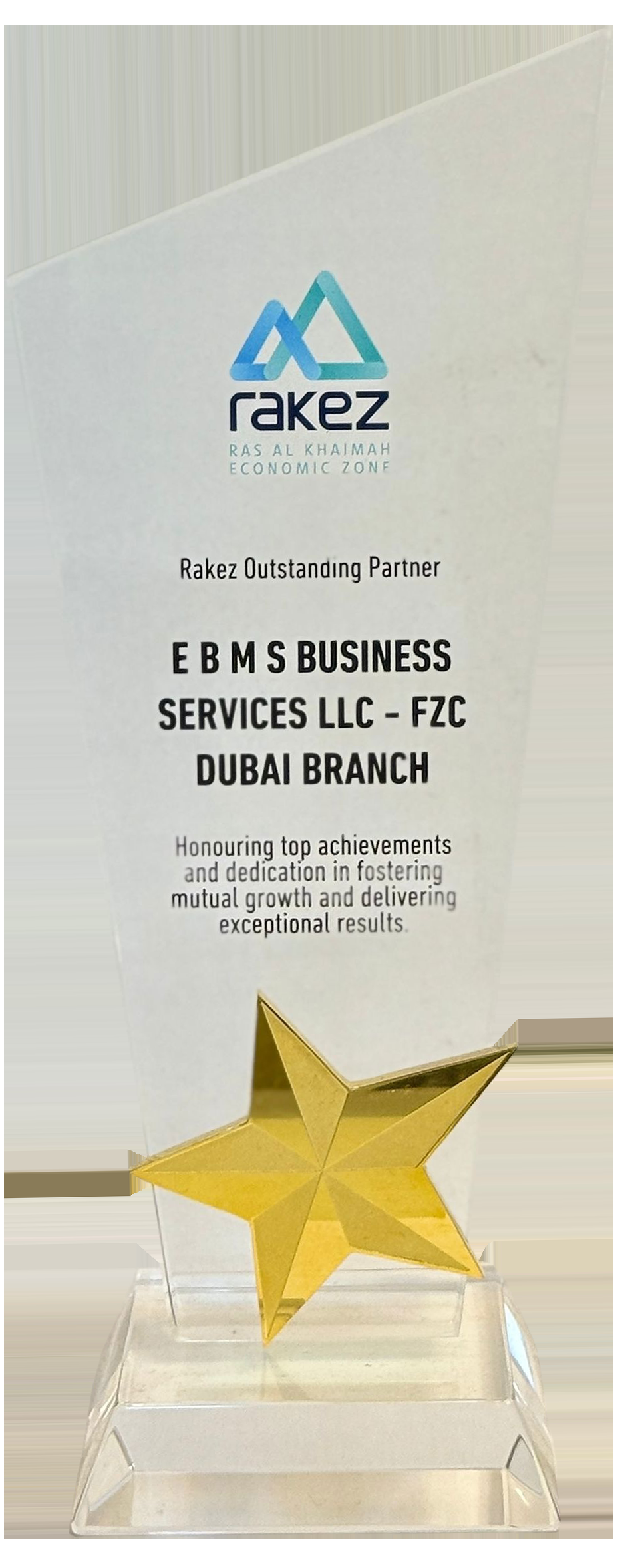RAKEZ Channel Partner Recognition
