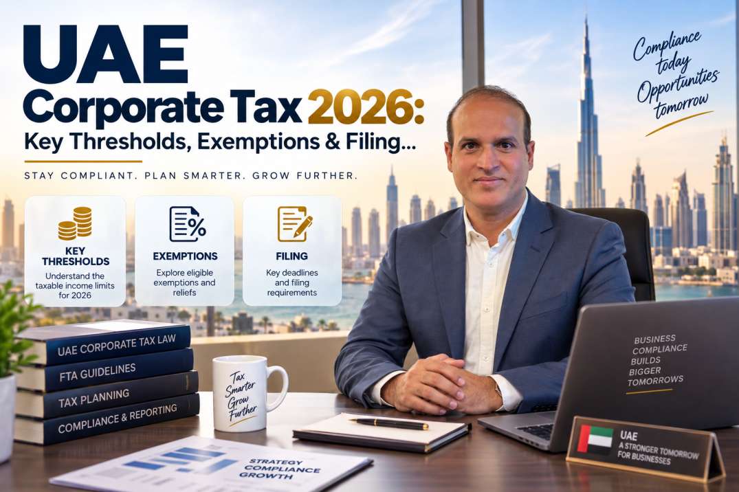UAE Corporate Tax 2026: Key Thresholds, Exemptions & Filing Deadlines