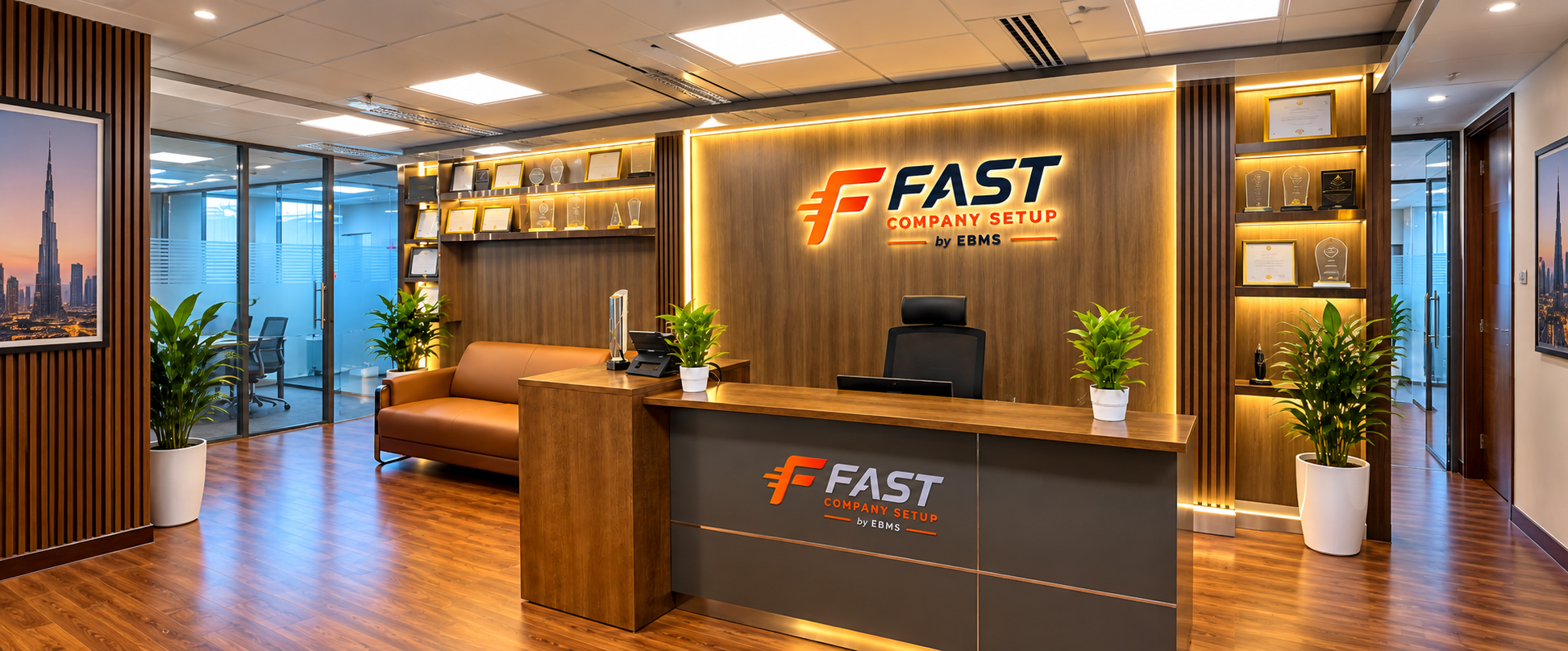 Dubai Business Setup Background